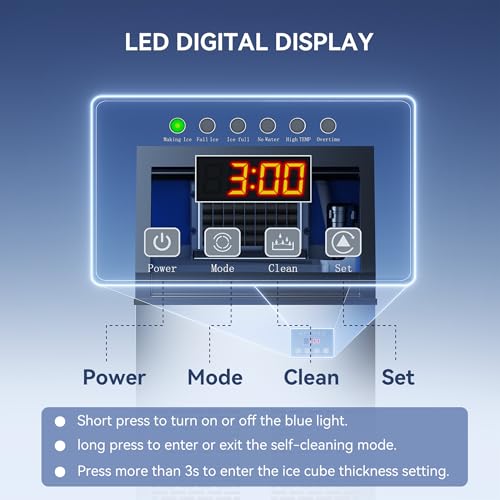 150 lbs 24H Commercial Ice Maker Machine (150lbs/24H)