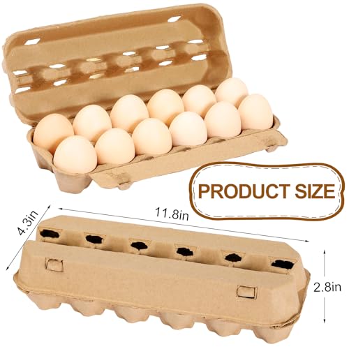 25 Pack Empty Egg Cartons 12 Count (2x6 Style - 25Pack)