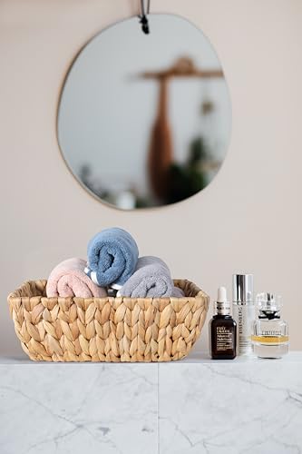 Small Wicker Baskets for Organizing 2 Pack