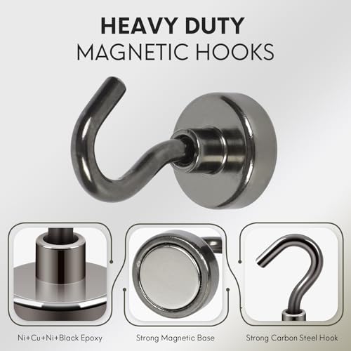 Magnetic Hooks (10 Count)