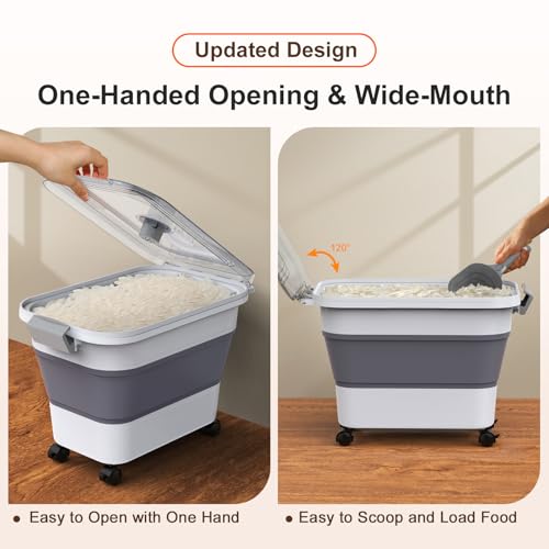 Rice Storage Container (10-30 Lbs)