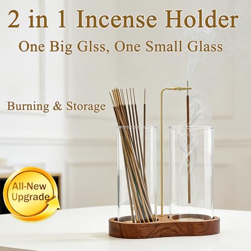 Incense Holder (2 in 1 Wooden Elliptical)