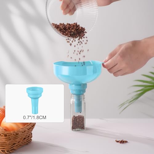Wide Mouth Versatile Funnel for Kitchen Use for Filling Bottles