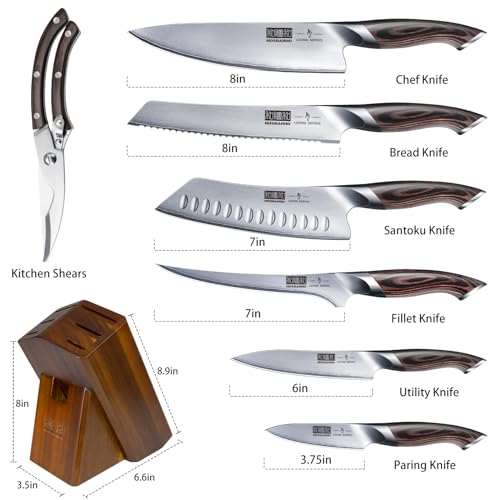 8PCS Kitchen Knife Set