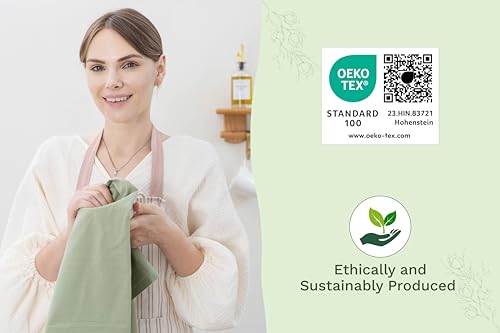 Sage Green Flour Sack Tea Towels (Sage)