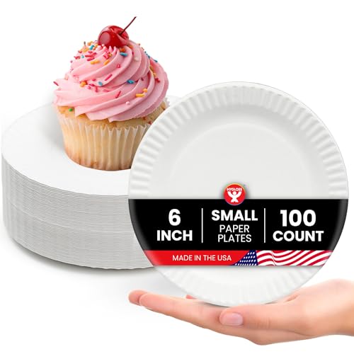 Paper Plates 6 (100-Pk / 6-Inch)