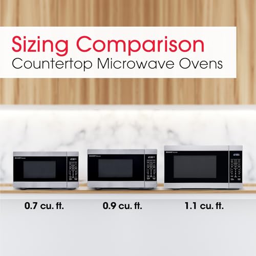 SMC1162KS 1.1 cu. ft. 1000W Stainless Steel Countertop Microwave Oven (Stainless Steel)