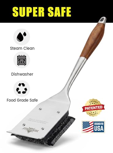 Bristle Free Steam Grill Brush (Complete Steam Grill Brush)
