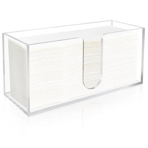 Acrylic Paper Towel Holder (Clear)