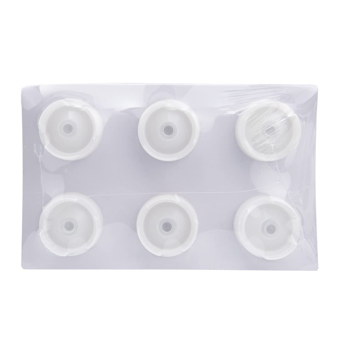 First In First Out 32 oz Clear Plastic Squeeze Bottle (6 Count)