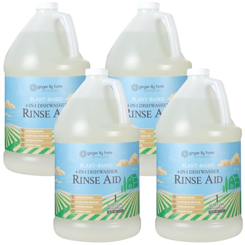 Botanicals Dishwasher Rinse (128 Fl Oz (Pack of 4))