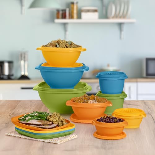 Heritage 20 Piece Retro Set (20 Piece Retro Bowls & Plates Set)