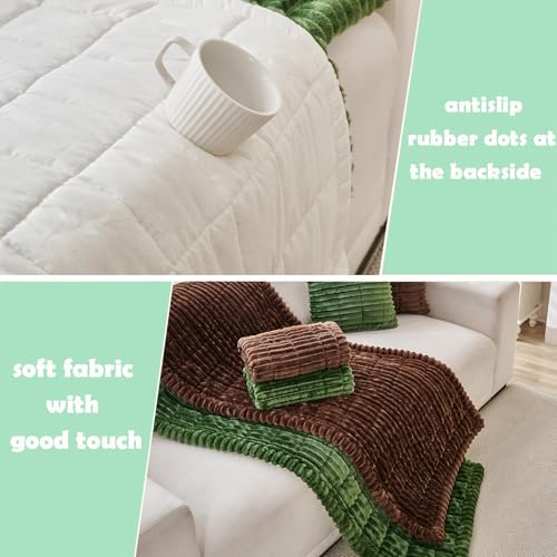 Couch Cover for Dogs Washable Non (Green / 27.6X70.9)