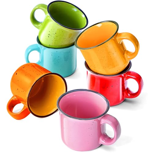Coffee Mugs Set of 4 (Multicolor-06 / 16-oz)