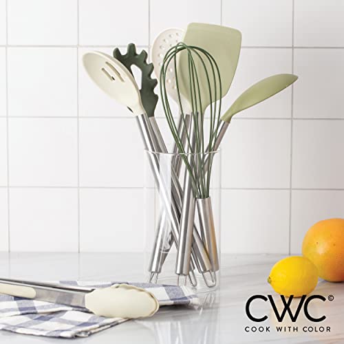 Silicone Cooking Utensils (Green / 10 Pieces)