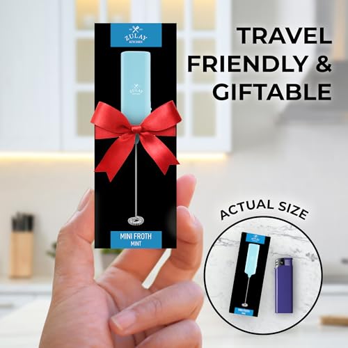Mini & Mighty Milk Frother Wand (Arctic Mint / Mini Frother)