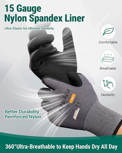 W2 Touchscreen Safety Work Gloves for Men & Women