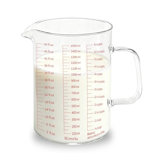 Glass Measuring Cup 6CUPS (1500ML)
