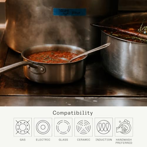 Cookware 1.75 Quart Stainless Steel Saute Pan (1.75 QT)