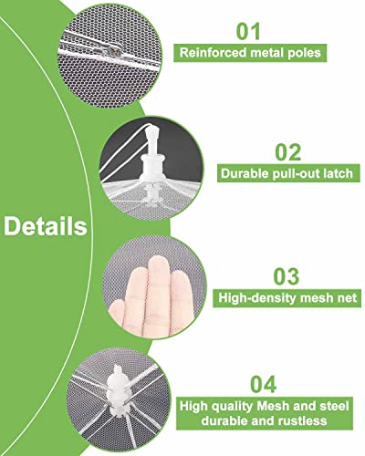 Food Cover Mesh Food Tent (6-colors)