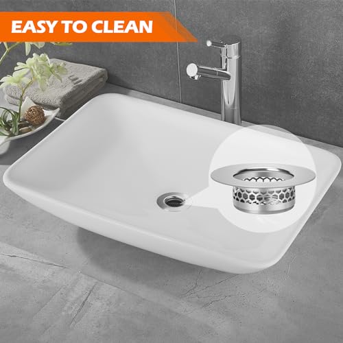 Bathroom Sink Strainer (1.1”(Fit Hole Size from 1.25" ))
