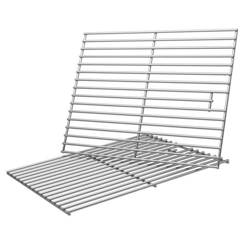 17'' x 26.4'' Stainless Steel Cooking Grates Grill for Nexgrill (17''D x 26.4''W)