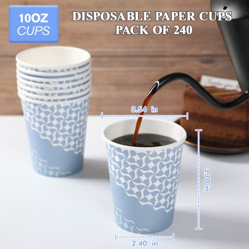 Paper Coffee Cups 10 oz (10 oz-240ct)