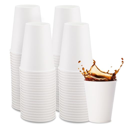 Coffee Cups 12 oz [1000 Pack] Disposable Paper Cups for Hot or Iced Coffee Cup (12 oz)