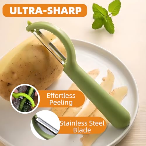 6 Pack Vegetable Peeler for Kitchen