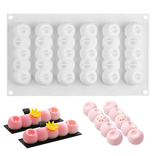 Flower Long Bar Silicone Mousse Cake Mold