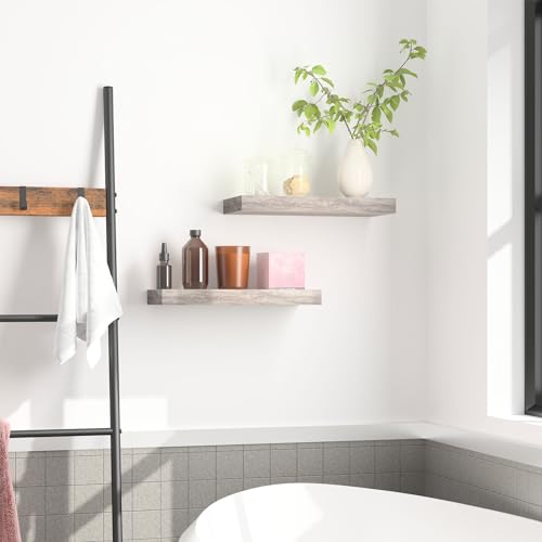 Floating Shelves for Wall (Greige / 15.7 Inches)