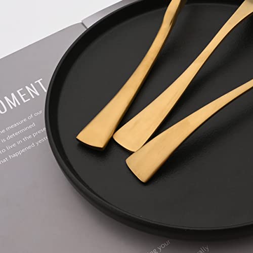 Golden Silverware Set (4 / Gold)