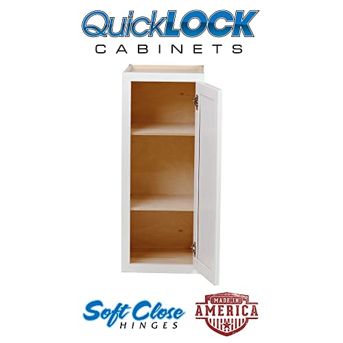 Quicklock RTA (12"D x 9"W x 42"H Standard / Pure White)