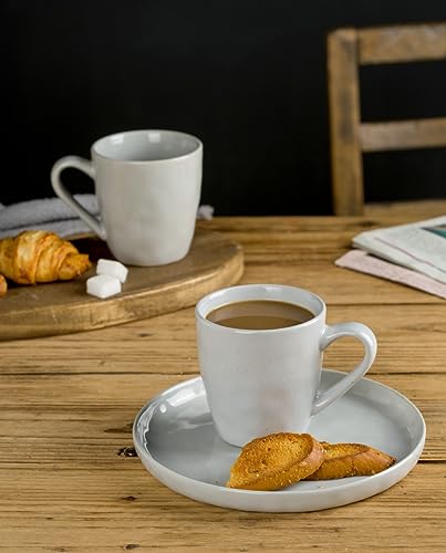 Mars Coffee Mug Set of 4 (4pcs / Mars-Light Gray)