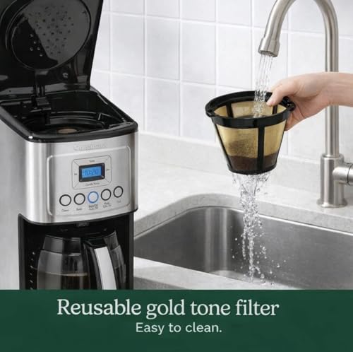 Coffee Maker Programmable (14-Cup Glass / Stainless Steel)