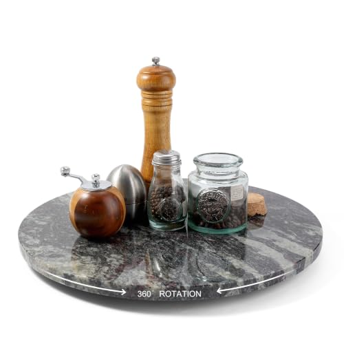 Marble Lazy Susan (Blue Fantasy / 16")