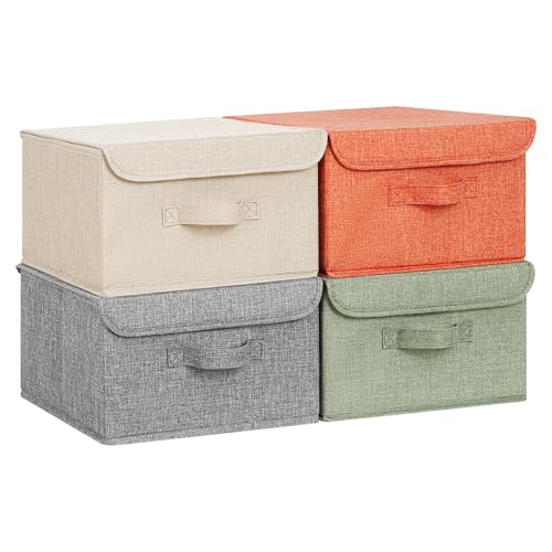 Memory Keepsake Storage Box (Mixed Colors / Medium-4 Pack)