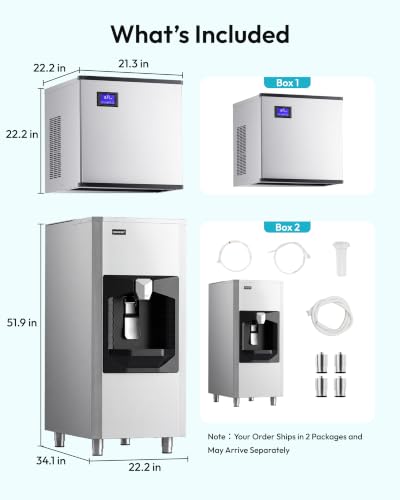 Commercial Ice Maker Machine 400Lb