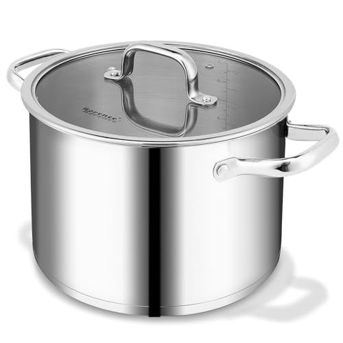 Stainless Steel Stock Pot (8 Quarts)