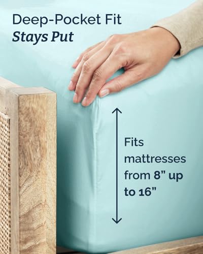 Twin XL 3 Piece Sheet Set (22 - Spa Blue / Twin XL)