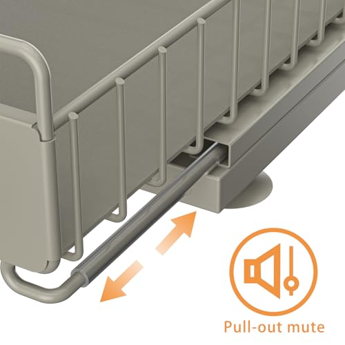 Under Sink Organizer (1 Pack Single Layer / Gray)