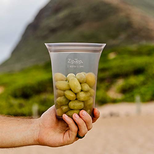 Reusable Food Storage Bags (Frost / Large Cup)