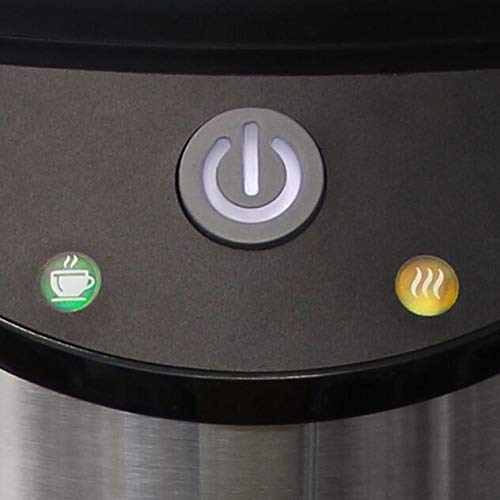 57042 Coffee Urn Double Walled Stainless Steel Features Automatic Temperature Control Large Capacity with Fast Brewing and Easy Clean Up NSF Certified (42-Cup)