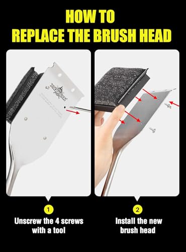 Bristle Free Steam Grill Brush (Complete Steam Grill Brush)