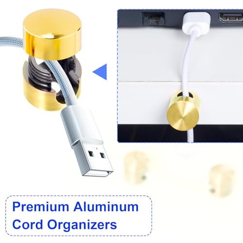 4 Sets Charger Holders for Cords (4 Count)