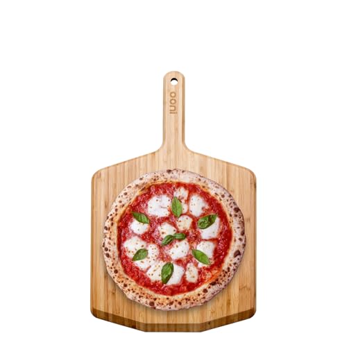 12” Bamboo Wood Pizza Peel (19.3"L x 12"W)