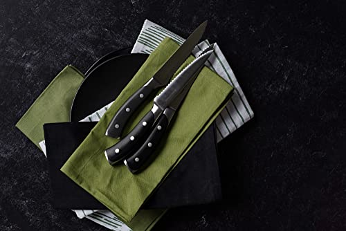 8 Piece Serrated Kitchen Steak Knife Set