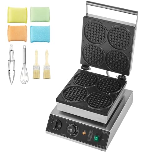 Commercial Waffle Maker (4*1Pcs)