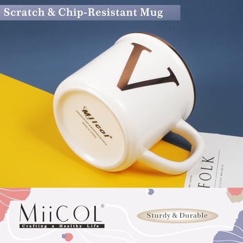 Ceramic Coffee Mug 16oz (Letter V Mug)