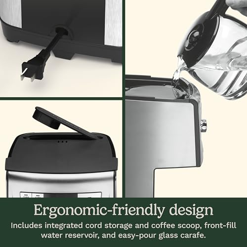 Coffee Maker 14 (Black Stainless Steel)